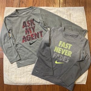 *2 PCS* Nike Dri-Fit Long Sleeve Shirts